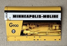 Wow  Farm Equipment  Tractor Farm 3D Sign Minneapolis Moline G900 picture