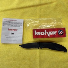 2009 Kershaw Ken Onion 1550ST Blackout Knife USA NOS picture