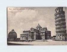 Postcard Piazza del Duomo veduta da Via S. Maria Pisa Italy picture
