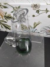  Tellamore Dew The Legendary Irish Whisky Vintage Barware Pitcher Bar Green picture