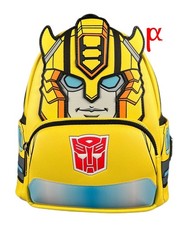 Loungefly Hasbro Transformers Bumblebee Glow Cosplay Mini Backpack LE Exclusive picture