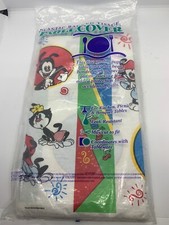 NOS NIP Vtg 1994 Warner Bros. ANIMANIACS Plastic Backed 54x88  PAPER TABLECLOTH  picture