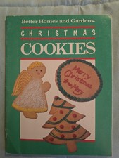 Vintage 1985 Better Homes and Gardens Christmas Cookies Recipe Booklet D3R164 picture