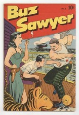 Buz Sawyer #1 VG+ 4.5 1948 picture