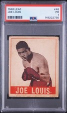 1948 LEAF #48 JOE LOUIS PSA 1 picture