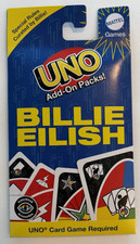 UNO - Billie Eilish Add On Pack - Brand New/Unopened - 16 Cards & Special Rules picture