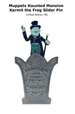 Pre Sale WDI MOG Muppets Haunted Mansion Kermit The Frog LE 750 Pin picture