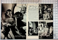 1940s Life Magazine Surrealist Party Photos Champion Spark Plugs Yello-Bole picture