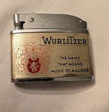 Rare Vintage Hadson Wurlitzer Maher Music Advertising Lighter (I) picture