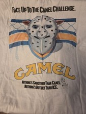 Vintage Camel Joe Indianapolis Ice IHL Hockey Promotion T Shirt picture