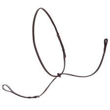 Equinavia Saga Adjustable Leather Standing Martingale with Stainless Steel picture