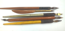 Antique Vintage Quill Pens Calligraphy Used Condition picture