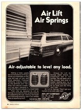 Vintage 1974 Air Lift Springs - Original Print Advertisement (11 x 8) picture