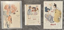 3 Vintage Jell-O Ads Rose O'Neill Kewpie Art 1919 1921 Genesee Good Housekeeping picture