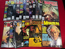 Vintage Horror Magazine Lot Creepy Famous Monsters Vampiress Cryptology + Extra picture