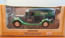 Vintage Agway 1936 ford panel van diecast ertl Truck Collectors Bank w/box picture