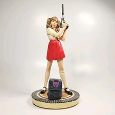 RARE Hit-Girl Statue Red Skirt Edition #27/100 Dynamic Forces - READ - DAMAGED picture