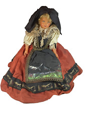 French Celluloid Doll Dress Costume Ethnic Doll La Nicoise Poupees Dress Alsace picture