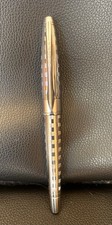 Cross Apogee Chrome Staccato? Rolling Ball Pen With Flaws-Read Carefully picture