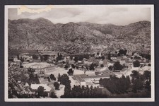 Vintage postcard Montenegro Cetinje panoramic view 1930s picture