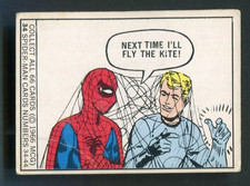 1966 Donruss Marvel Super Heroes #34 Spider-Man First Appearance The Kite picture