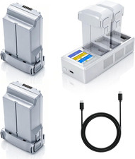 2 Pack 5000Mah Mini 5 Pro/4 Pro/3 Series Battery with Three Channel Two-Way LCD picture
