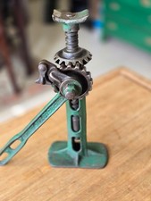 Antique  W.E Pratt Mfg Car Truck Jack - Good  Condition- Vintage Vehicle Jack picture