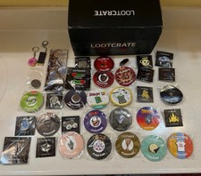 Loot Gaming Pin Lot 35 Pieces Loot Crate picture