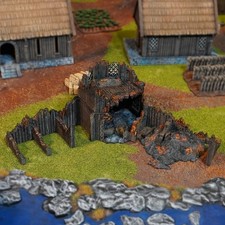 Royal Stable Ruin | Kingdom of Saxonia Vol 2 | 28mm Tabletop Terrain | Fantasy picture