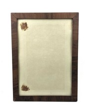 Antique 19th Century  Victorian Mahogany Veneer Picture Frame Fits 14 X 10 picture