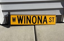 Vintage 1952 Chicago Illinois Street Sign picture