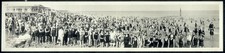 Miami Florida 1921 Smiths Casino Winter Bathing Panoramic Beach Crowd picture