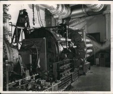 1948 Press Photo interior view of G.E.'s jet laboratory in Lynn, Mass. picture