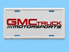 “GMC Truck Motorsports” Novelty License Plate. New Embossed. picture