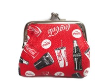 Coca-Cola Coin Purse Snap Closure Enjoy Coca-Cola picture
