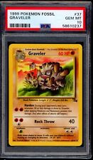 PSA 10 Graveler 1999 Pokemon Card 37/62 Fossil picture