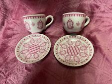 lot of 2 cups ans saucers from disney princess tea set 2003 picture