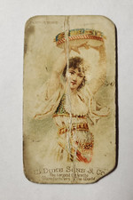 1888 N82 Duke's Cigarettes Musical Instruments - Tambourine picture