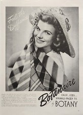 1941 Botany Ties Print Ad Ephemera Vintage Wall Art Decor Botanaire picture