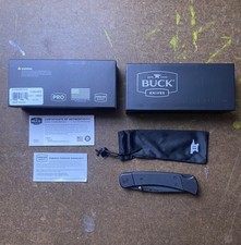 Buck 110 Folding Hunter Knife Buck Of The Month August 2026 0110BKSBOTM-B MIB picture