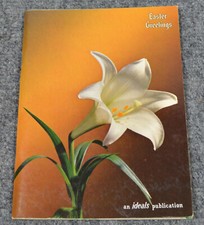 Vintage 1964 Easter Greetings - Ideals Booklet - Great Condition picture
