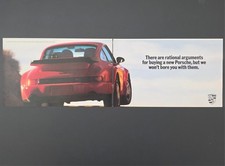 1993 2-Page PRINT AD Porsche 911 Turbo