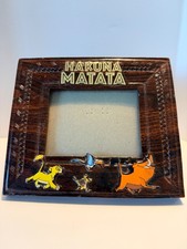 Disney Lion Kin Hakuna Matata photo Frame Simba Timon Pumbaa Zazu 3X4 Photo picture
