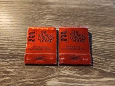 The Steak & Lobster House Vintage 2 Matchbooks Restaurant GATLINBURG TENNESSEE  picture