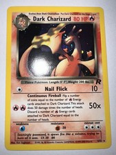 Pokemon Dark Charizard 4/82 Holo Team Rocket 2000 WOTC Unlimited NM picture