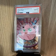 Topps 1999 Pokemon T.V. Jigglypuff #39 Foil PSA 10 GEM MT Card picture