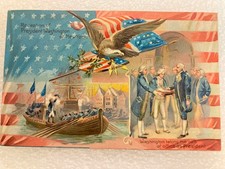 TUCKS Washington Taking Office Postcard No. 124 picture