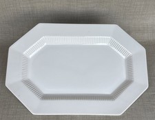 Vintage Oblong Independence Ironstone China Platter Serving White 13