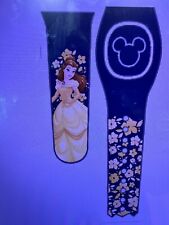 Disney Parks Magicband + Magic Band Plus Beauty Beast BELLE NAVY BLUE picture