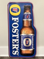 Foster’s Lager Large 3D Beer Advertising Sign – Bar / Man Cave Wall Decor picture